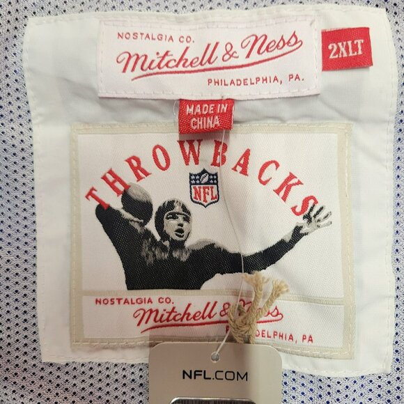 MITCHELL AND NESS NFL New York Giants Superbowl XXI Jacket Size 2XLT MN57PS-GI - Picture 4 of 7